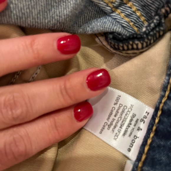 Rag & Bone Sofie Hight Rise Ultra Wide Leg Jeans 24 - Picture 6 of 8